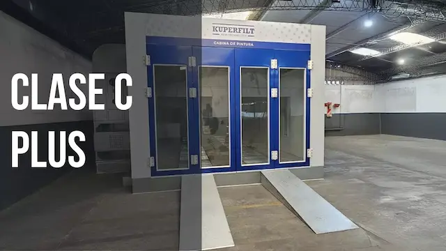 Instalación de una cabina de pintura KPM Clase C Plus